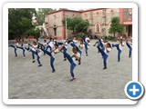 primary Taekwondo  in action 1