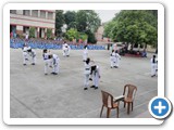 Secondary Taekwondo  in action